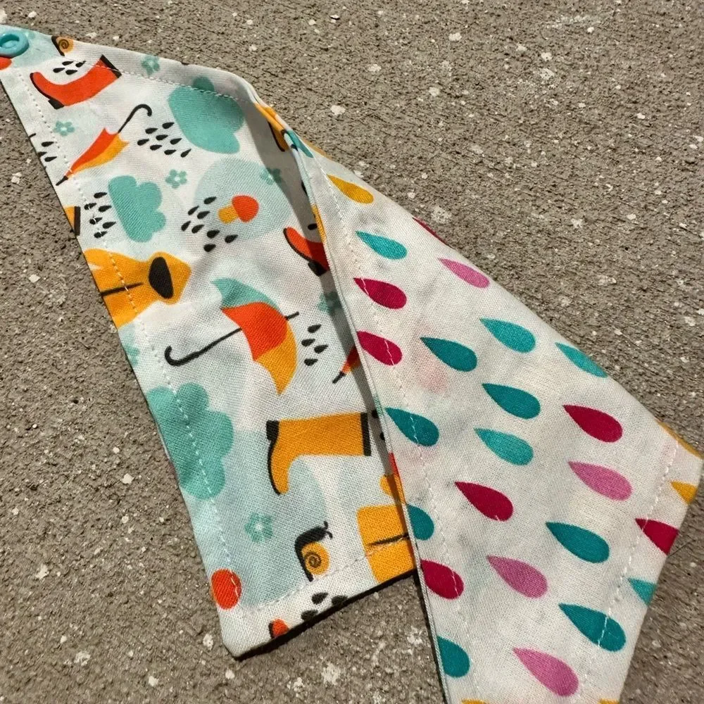 Spring themed cat bandanas